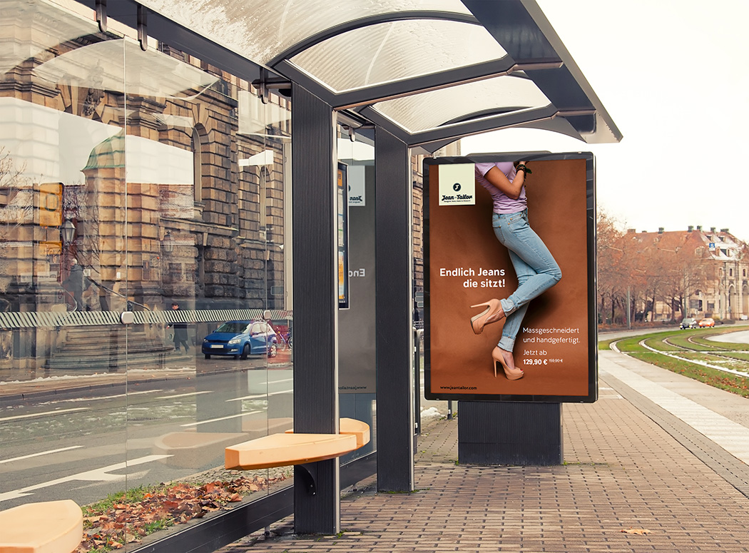 Jean the Tailor Poster Design Jean the Tailor Poster Design