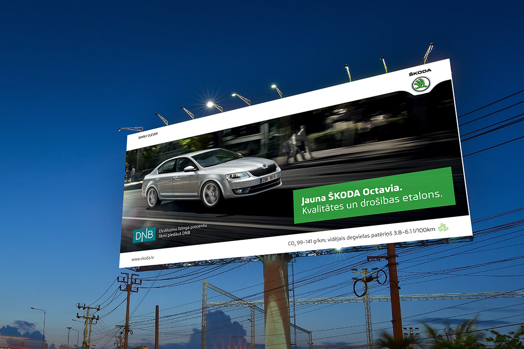 SKODA Billboard Design SKODA Billboard Design