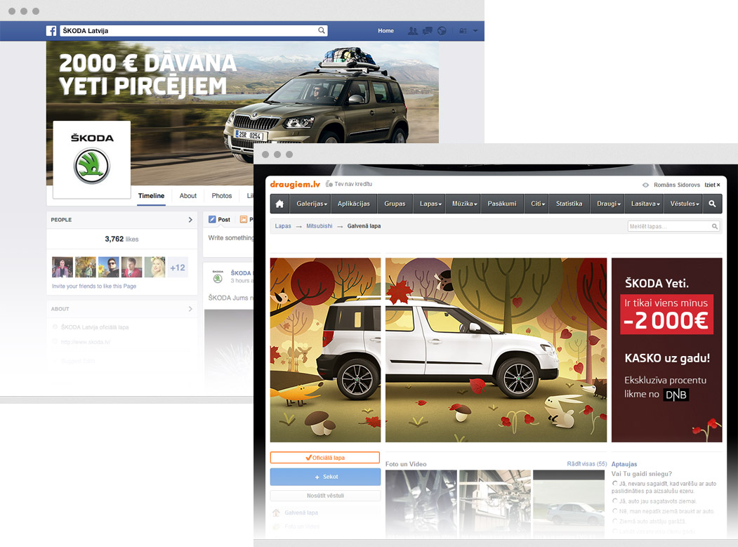 SKODA Social Media Profiles Support SKODA Social Media Profiles Support