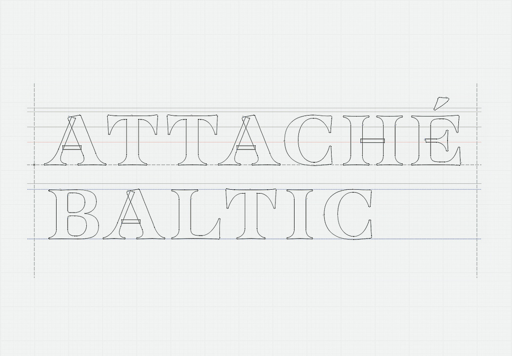 Attaché Baltique digital logo intermediate Attaché Baltique digital logo intermediate