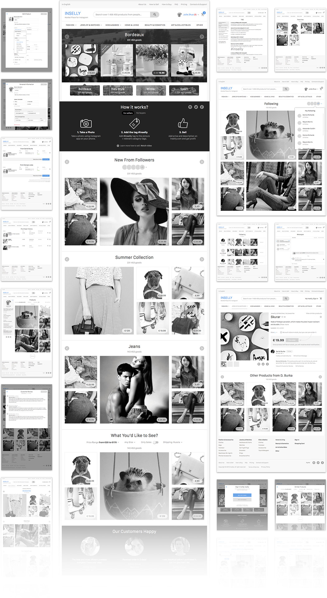 Working on Inselly.com User Interface Interactive Prototype. Working on Inselly.com User Interface Interactive Prototype.